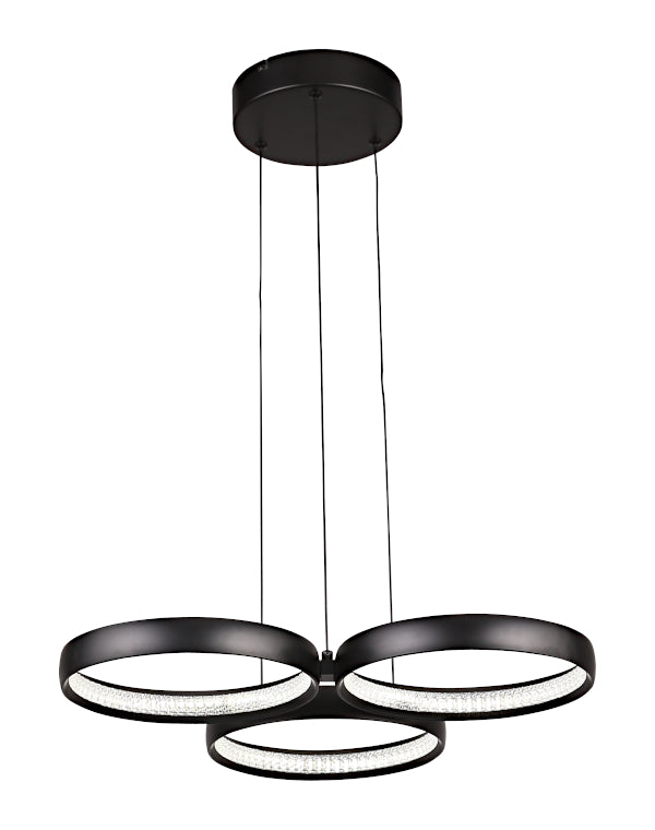 Cougar Lighting Olympus 3LT LED Pendant - Black