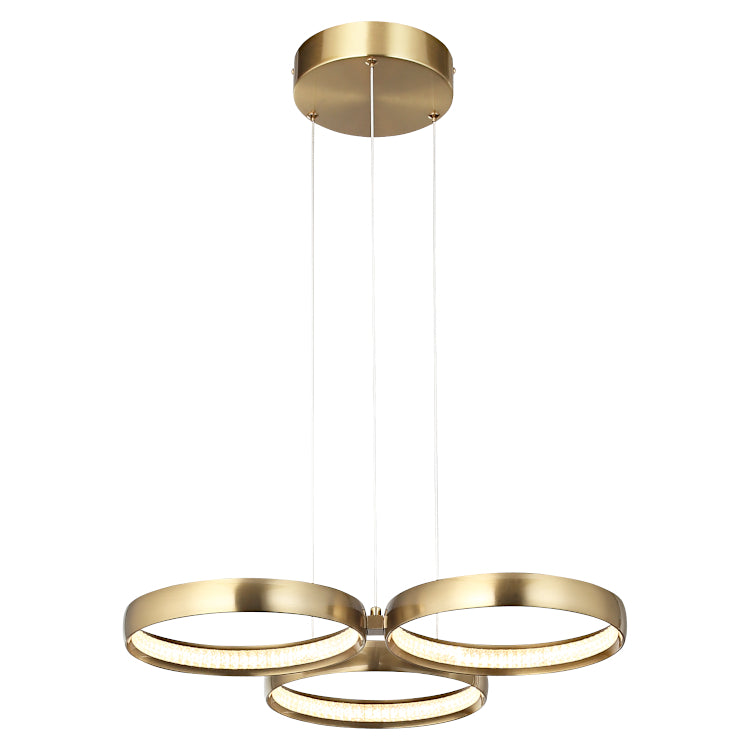 Cougar Lighting Olympus 3LT LED Pendant - Gold