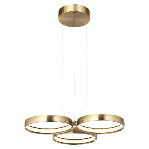 Cougar Lighting Olympus 3LT LED Pendant - Gold