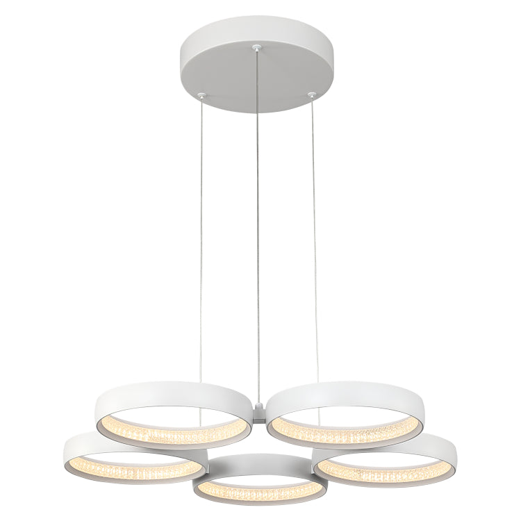 Cougar Lighting Olympus 5LT LED Pendant - White