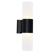 Cougar Lighting Ottawa Exterior Wall Light - Black