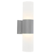 Cougar Lighting Ottawa Exterior Wall Light - Silver
