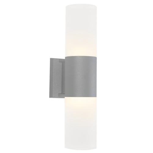 Cougar Lighting Ottawa Exterior Wall Light - Silver