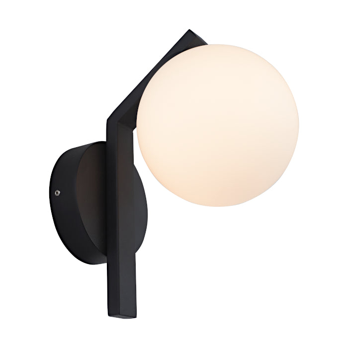 Cougar Lighting Rayna 1LT Wall Light Black RAYN1WBLK Cougar Lighting