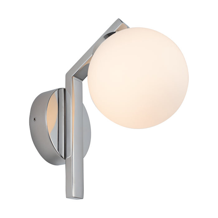 Cougar Lighting Rayna 1LT Wall Light Chrome RAYN1WCHR Cougar Lighting