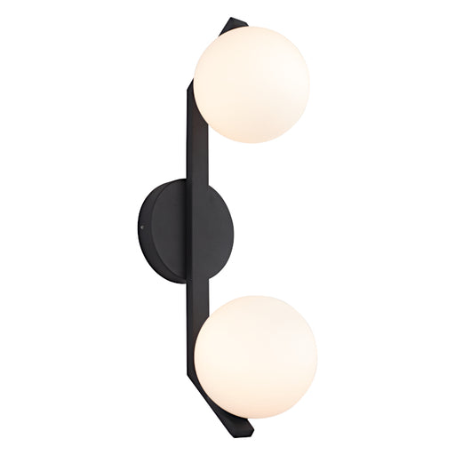 Cougar Lighting Rayna 2LT Wall Light Black RAYN2WBLK Cougar Lighting