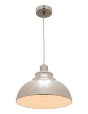 Cougar Lighting Risto 1LT Pendant Satin Chrome RIST1PSC Cougar Lighting