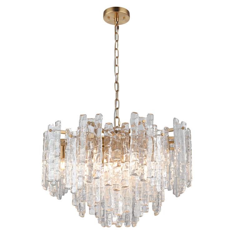 Cougar Lighting Riviera 10Lt Pendant Gold RIVI10PGLD Cougar Lighting