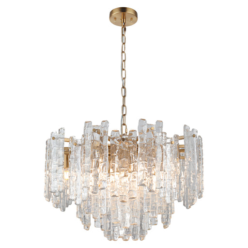 Cougar Lighting Riviera 10Lt Pendant Gold RIVI10PGLD Cougar Lighting