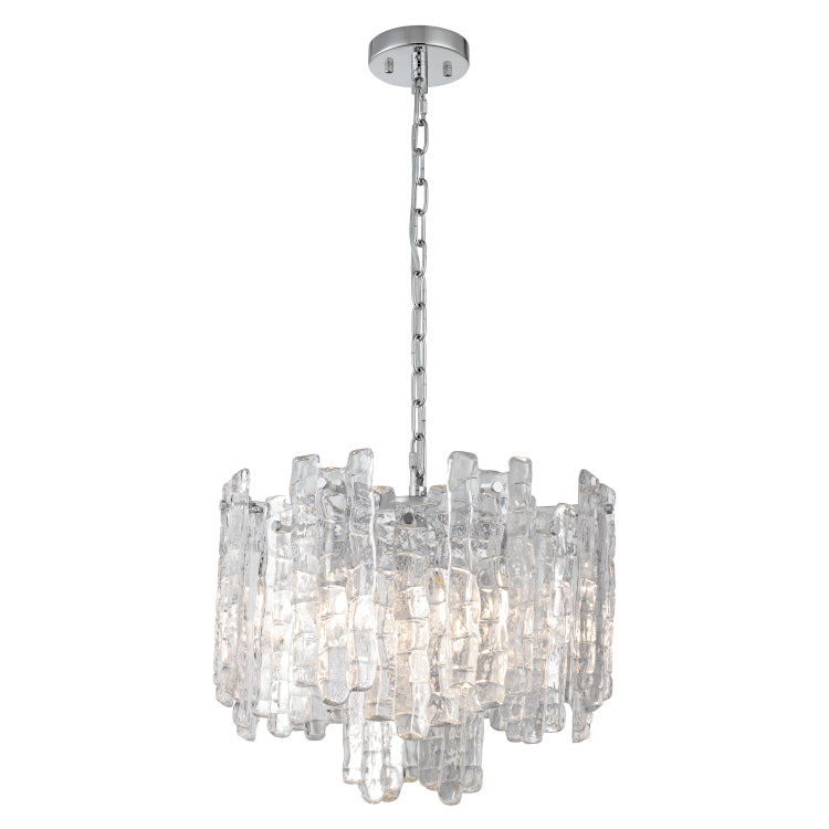 Cougar Lighting Riviera 5LT Pendant Chrome RIVI5PCHR Cougar Lighting