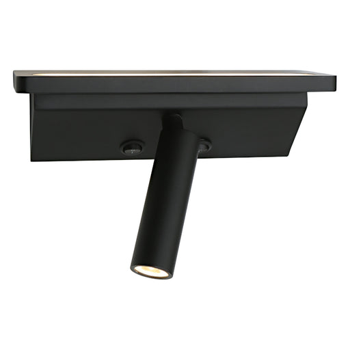 Cougar Lighting Scania 2LT LED Wall Light - SCAN2WLEDBLK