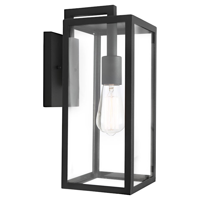 Cougar Lighting Sedona 1LT Exterior Wall Light Black Default Title SEDO1EBLK Cougar Lighting