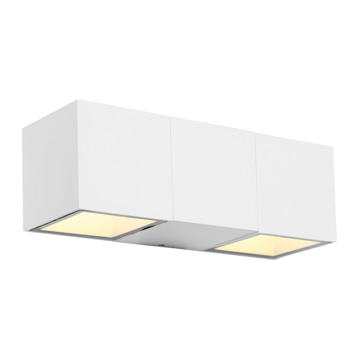 Cougar Lighting Solano Exterior Wall Light Whtie Default Title SOLA2EWHT Cougar Lighting