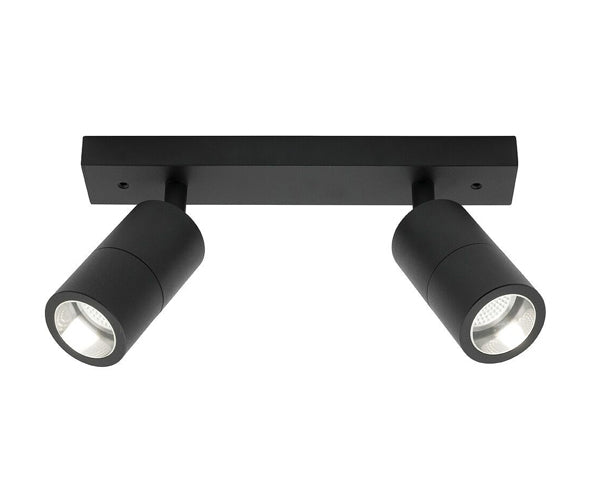 Cougar Lighting Stockholm 2LT Rail Black Frame STO2RBLK Cougar Lighting