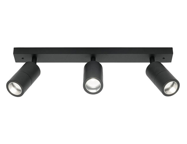 Cougar Lighting Stockholm 3LT Rail Black Frame STO3RBLK Cougar Lighting