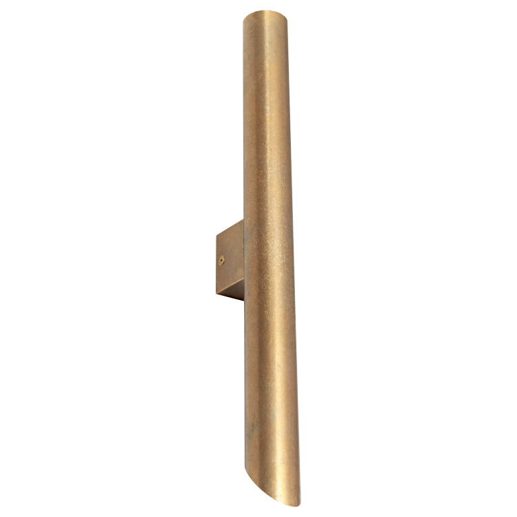 Cougar Lighting Taupo LED Exterior Wall Light Aged Brass Default Title TAUP2EAGB Cougar Lighting