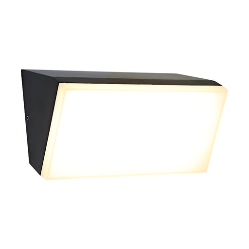 Cougar Lighting Tulsa Exterior Wall Light Black Default Title TULS1EBLK Cougar Lighting