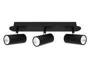 Cougar Lighting Urban 3LT 15W LED Rail - URB3RBLK