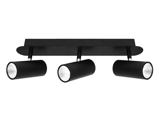 Cougar Lighting Urban 3LT 15W LED Rail - URB3RBLK