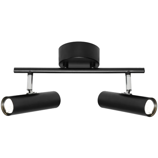 Cougar Lighting Vector 2LT 10W Rail Black VEC2RBLK Cougar Lighting