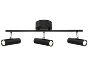 Cougar Lighting Vector 3LT 15W Rail Black VEC3RBLK Cougar Lighting