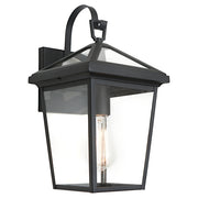 Cougar Lighting Verona 1LT Exterior Wall Light Black - VERO1EBLK