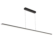 Cougar Lighting Vista LED Pendant Black - VIST1PLEDBLK