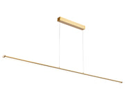 Cougar Lighting Vista LED Pendant Gold - VIST1PLEDGLD