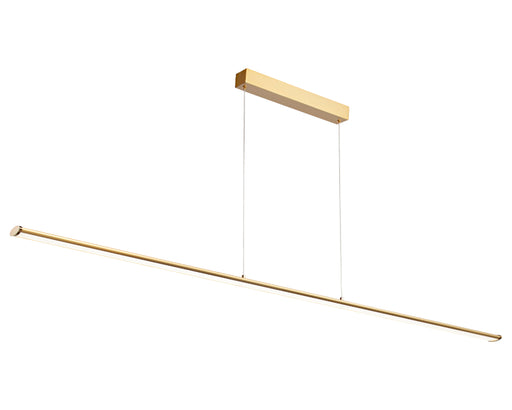 Cougar Lighting Vista LED Pendant Gold - VIST1PLEDGLD
