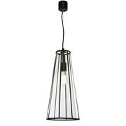 Cougar Lighting Zara 1LT Pendant Black - ZARA1PBLK