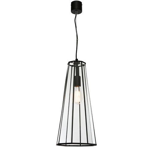 Cougar Lighting Zara 1LT Pendant Black - ZARA1PBLK