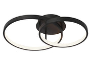 Cougar Lighting Zola 2LT LED CTC Black - ZOLA2BLK