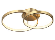 Cougar Lighting Zola 2LT LED CTC Gold - ZOLA2GLD