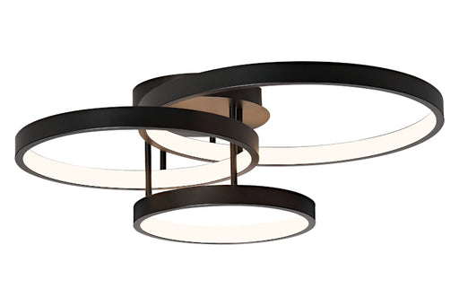 Cougar Lighting Zola 3LT LED CTC Black - ZOLA3BLK
